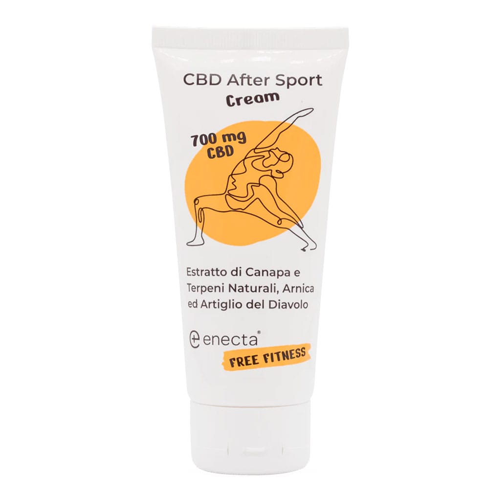 CBD Creme für Sportler. Zu Beruhigung von Haut und Muskel.