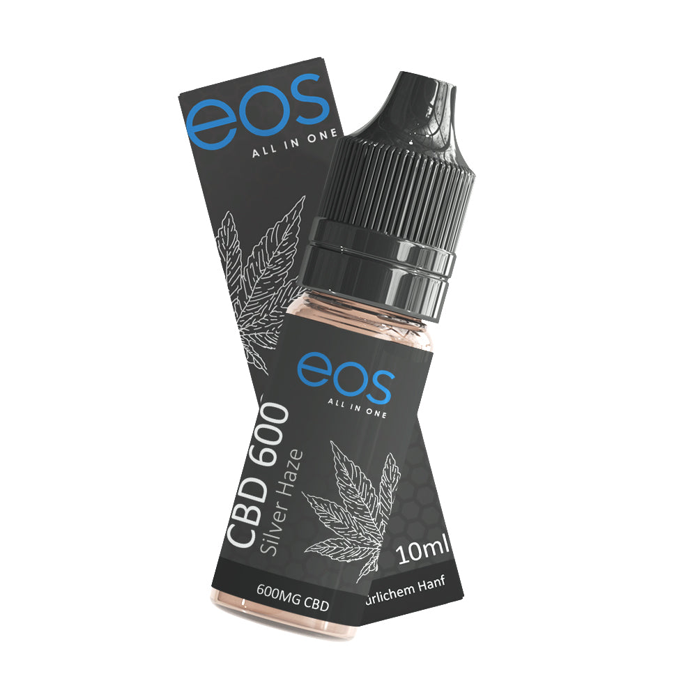 CBD Liquid für eZigaretten und Vapes. Geschmack Silver Haze