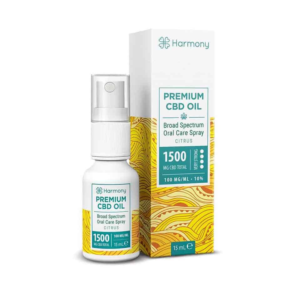 Harmony - CBD Spray 10% (1.500mg) - 15ml Citrus