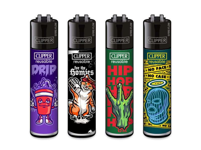 Clipper Large HIP HOP SLOGAN #1