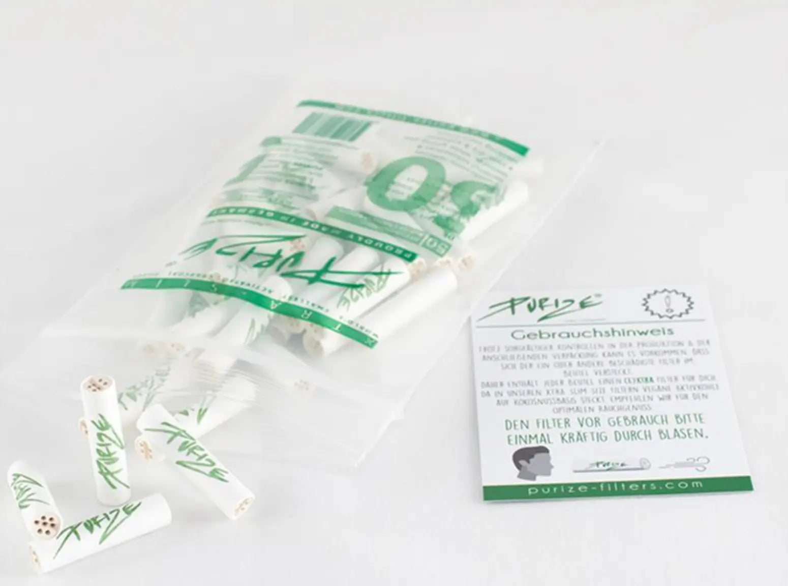 50 Regular Aktivkohlefilter von Purize