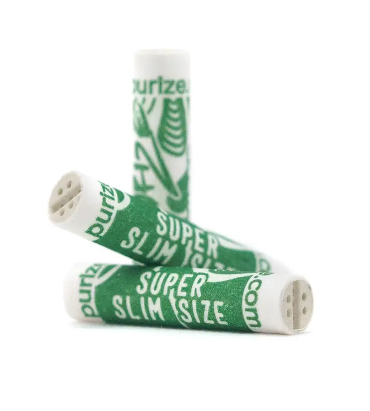 Aktivkohlefilter von Purize . Edles Design für den perfekten Joint Konsum und Cannabis Rauch. Schadstoff-reduzierter Konsum bei Green Botanic