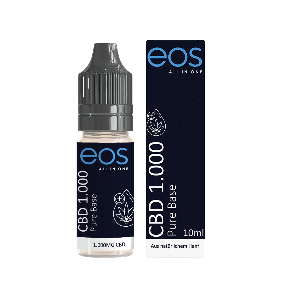 eos - CBD E-Liquid 10% (1.000mg) Pure Base 10ml