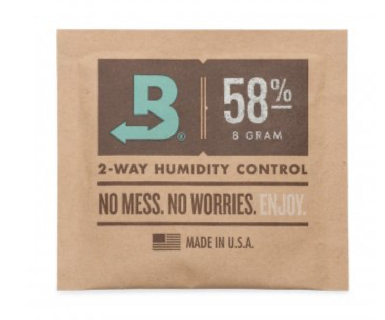 58% in 4 Gramm & 8 Gramm Boveda Feuchtigkeit Regulierungsbeutel- Cannabis frisch halten mit Green Botanic!