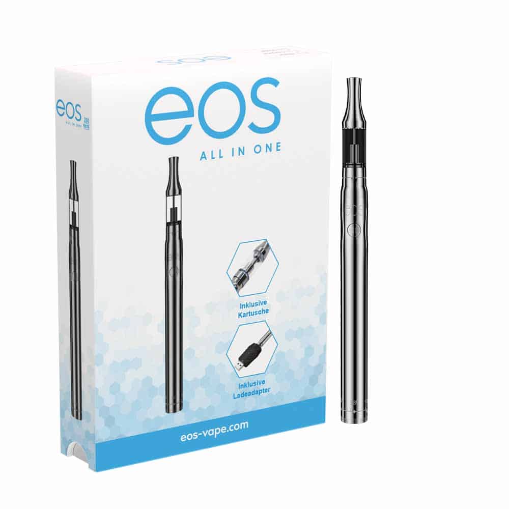 eos - eos Vape Pen 350mAh - Batterie mit Kartusche Chrome