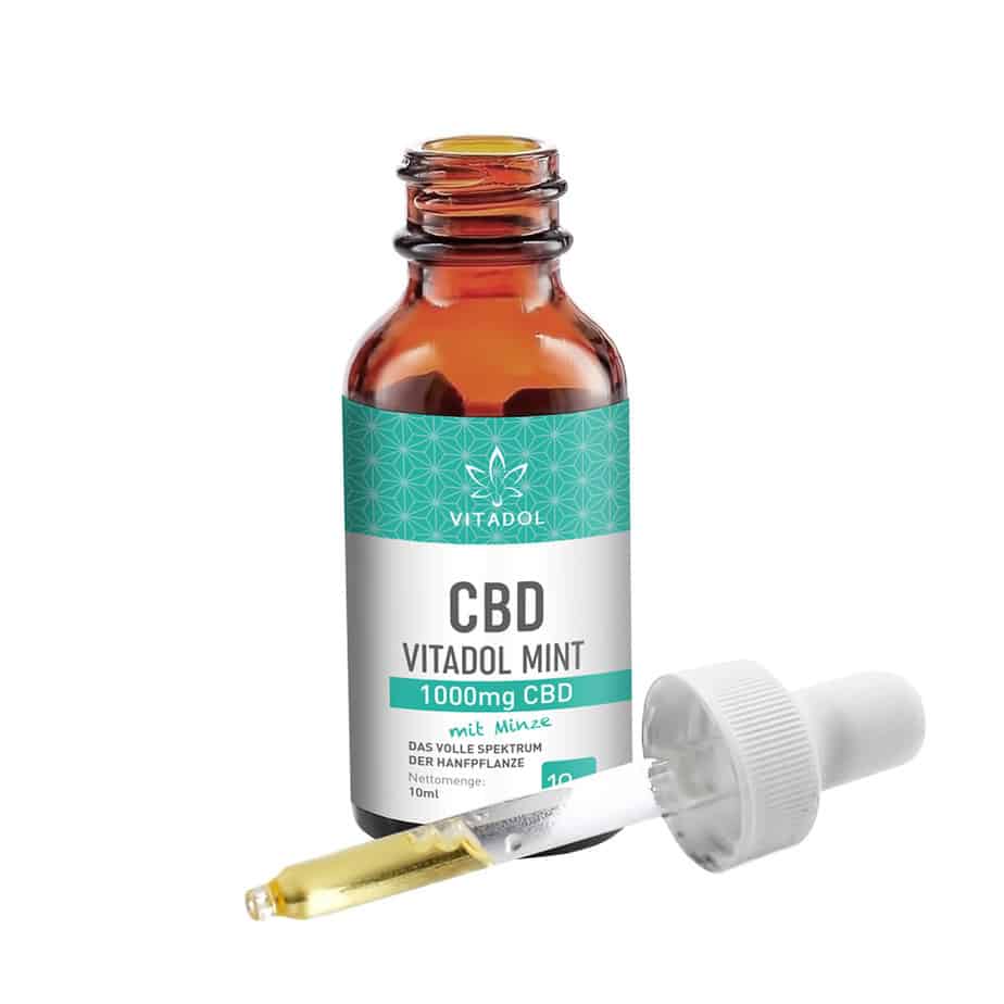 10% CBD Hanf Öl mit Minzgeschmack.10ml Inhalt